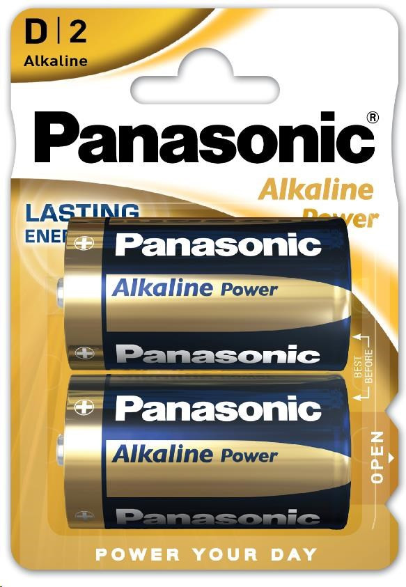 PANASONIC Alkaline Power Alkaline Power LR20APB / 2BP D 1,5V (buborékfólia 2db)