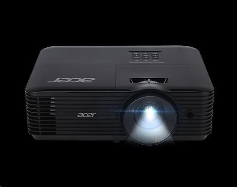 ACER projektor X1126AH - DLP 3D, SVGA (800x600), max. Felbontás: 1920x1200, 4000Lm, 20000/1, HDMI, 2,7 kg, 22 W, EUROPower EMEA