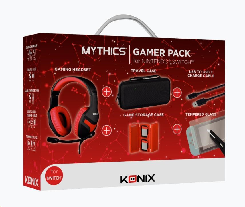 Konix Mythics Gamer Pack Nintendo Switchhez