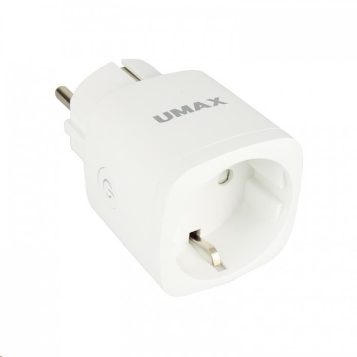 UMAX U-Smart Wifi Plug Mini - Smart Wifi aljzat 16A teljesítményméréssel, időzítővel és mobil alkalmazással