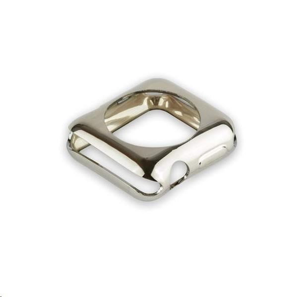 COTEetCI hőre lágyuló műanyag tok Apple Watch 42 mm órához, ezüst