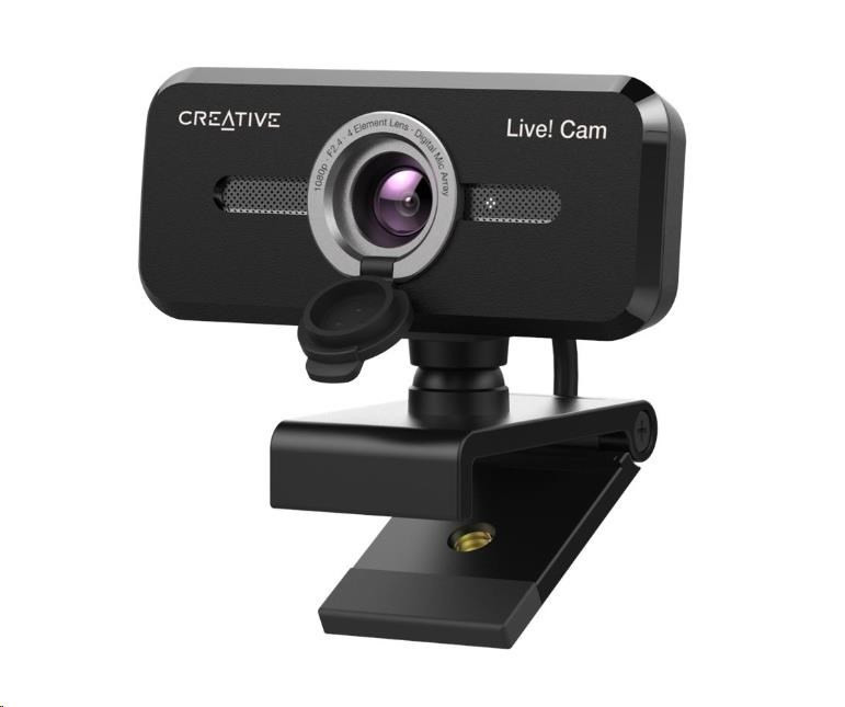 Kreatív LIVE! CAM SYNC 1080P V2, webkamera, Full HD szélesvásznú képernyő, USB, 2 x mikrofon