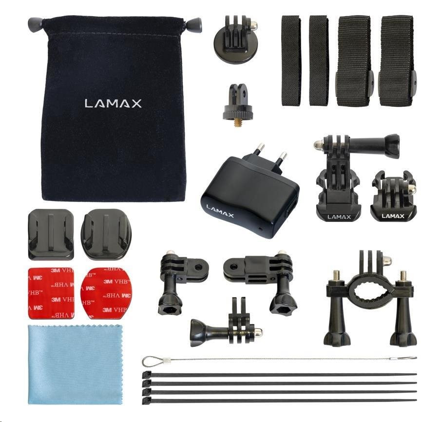 LAMAX Set L - 15db tartozék akciókamerákhoz