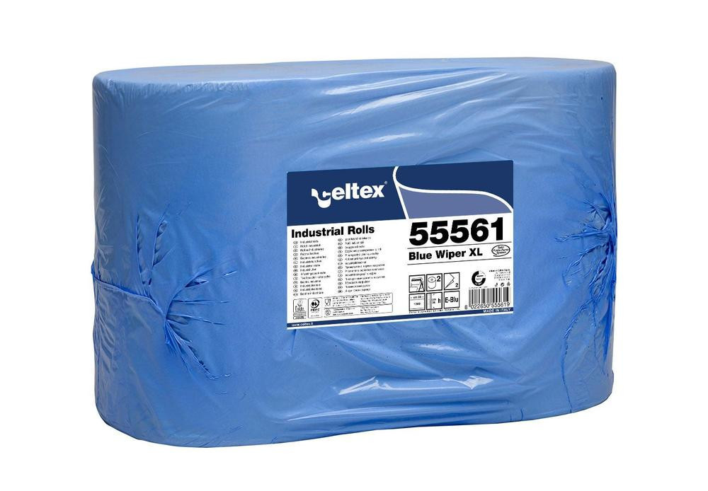 Ipari papírtörlők Celtex kék törlőkendő XL1000 2vrs. w.36cm kék 2db