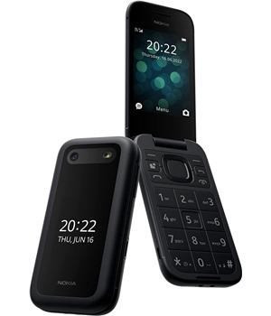Nokia 2660 Flip, Dual SIM, fekete