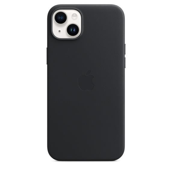 APPLE iPhone 14 Plus bőrtok MagSafe bőr tok - Éjfél